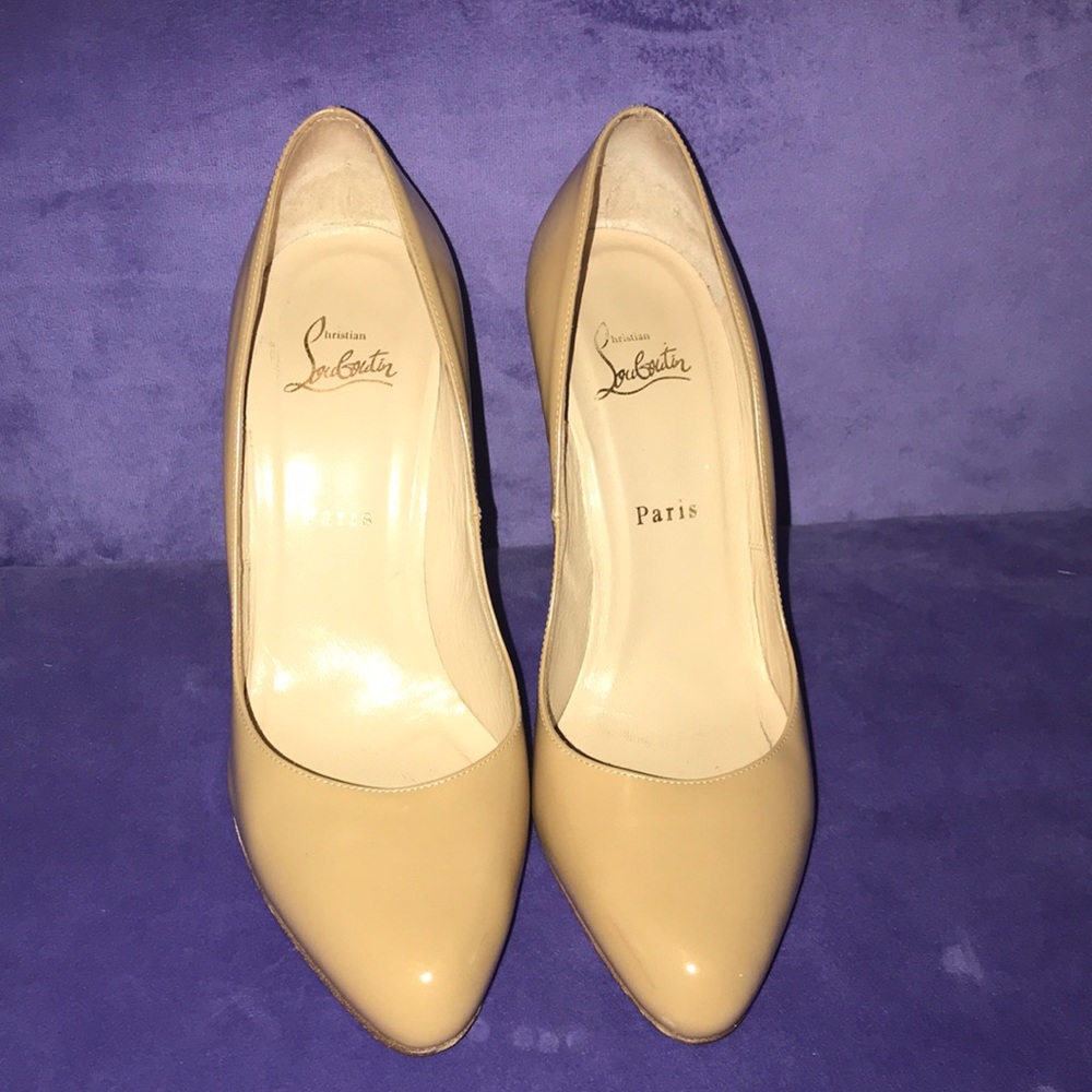 Christian Louboutin Patent Leather Décolleté 100